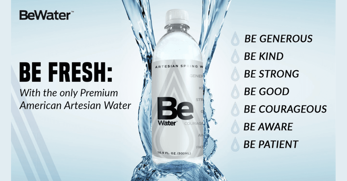 Be Water Expands National Reach Through Walmart.com Availability
