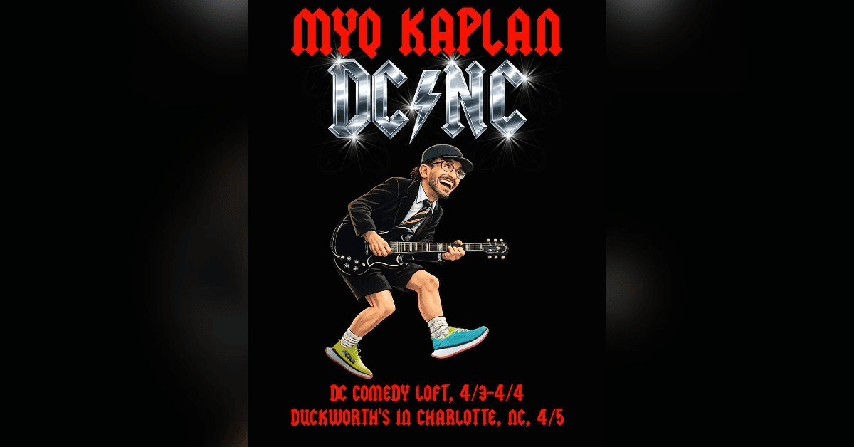 Myq Kaplan Brings His Tight, Thoughtful Stand-Up to DC and Charlotte in Early April