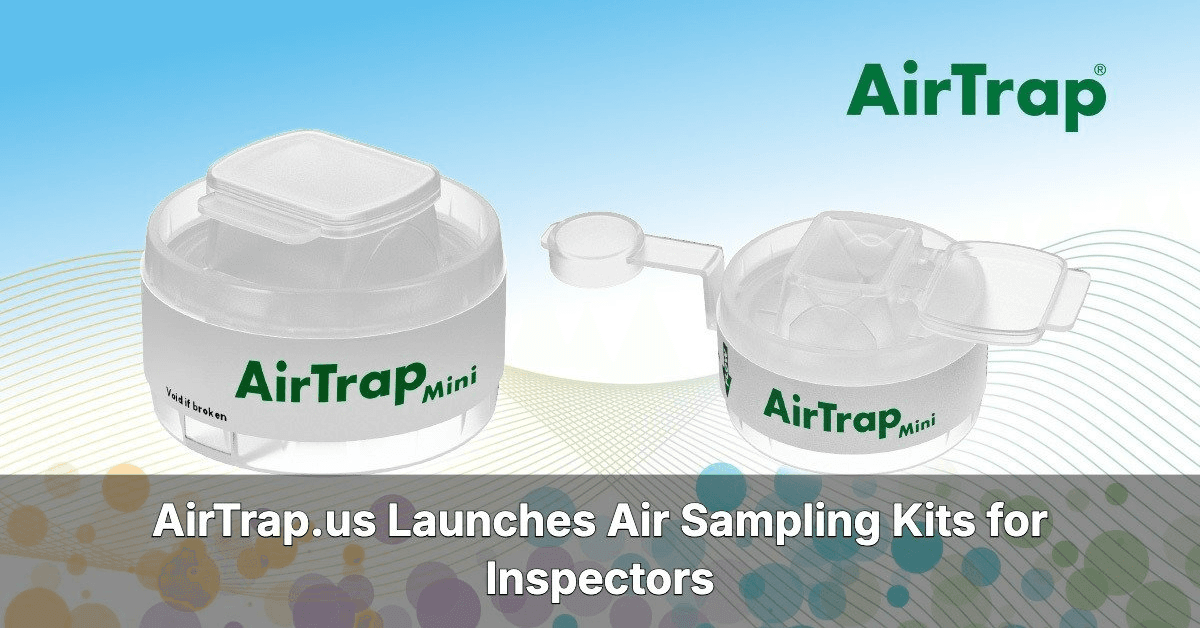 AirTrap Launches Redesigned Spore Trap Cassette for Improved Air Quality Sampling