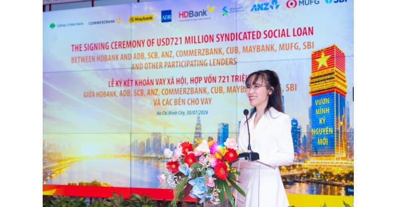 HDBank Secures Record $721 Million International Syndicated Social Loan