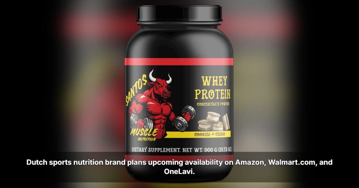 Santos Muscle Nutrition Plans U.S. Launch Across Amazon, Walmart, and OneLavi