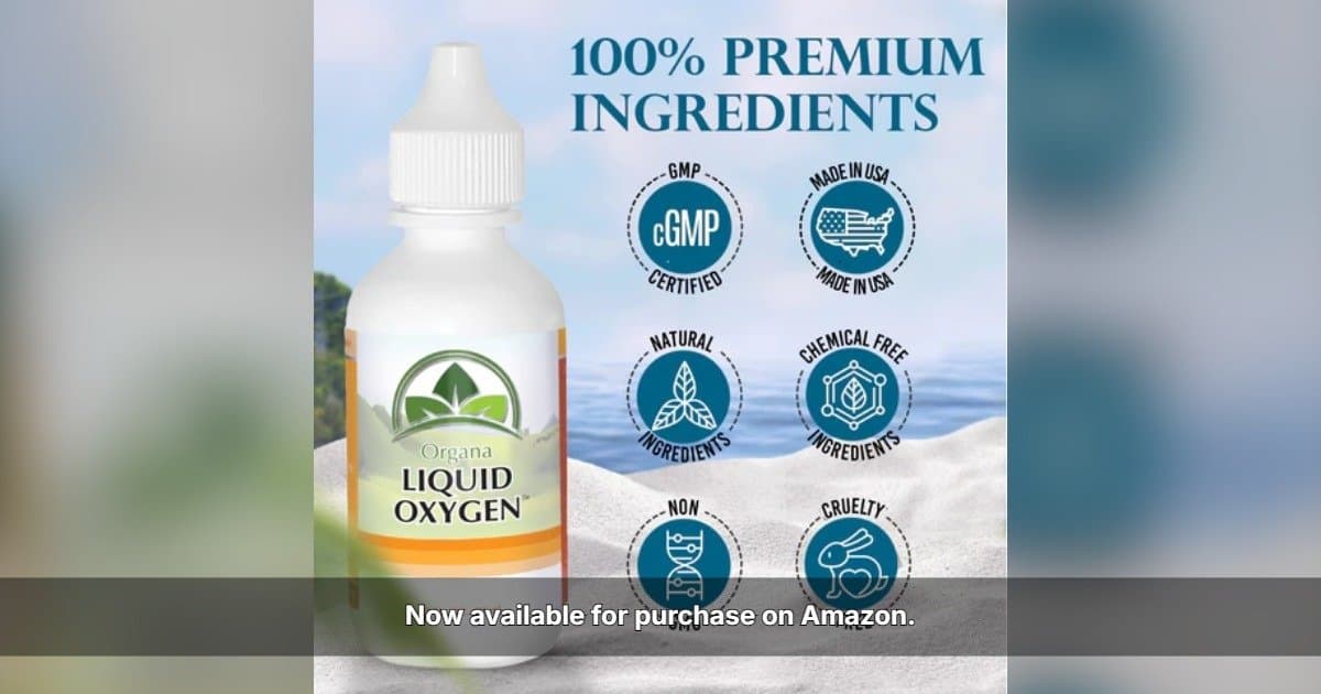 ORGANA Liquid Oxygen Now Available on Amazon, Expanding Access to Liquid Wellness Supplements