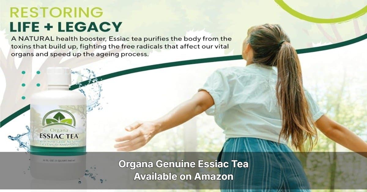 ORGANA Essiac Tea Gains Positive Reviews on Amazon, Highlighting Quality and Herbal Tradition