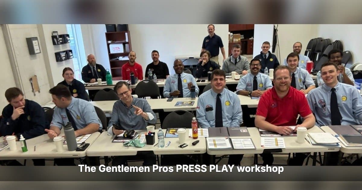 Service Excellence Highlights PRESS PLAY Platform's Role in Aligning Home Service Teams Through Canadian Training with The Gentlemen Pros