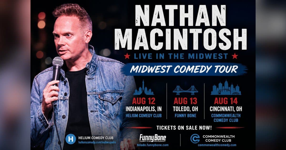 Nathan Macintosh Brings Stand-Up Comedy to Three Midwest Cities in Three Nights