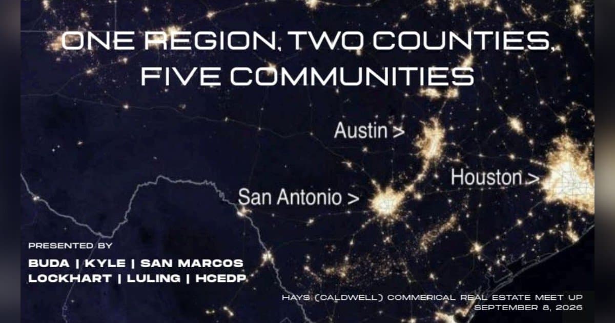 Six Economic Development Leaders In Hays-Caldwell Region Meetup at Buda City Hall