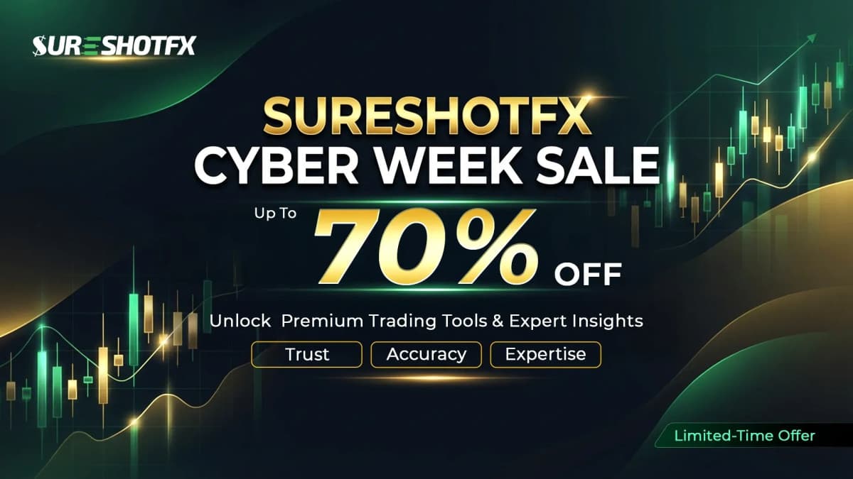 SureShotFX Launches Cyber Week Sale with Up to 70% Off on VIP Trading Signals