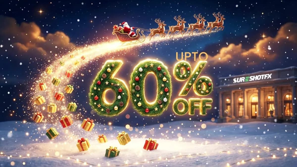 SureShotFX Announces Christmas Offers on Trading Signals with Up to 60% Discount
