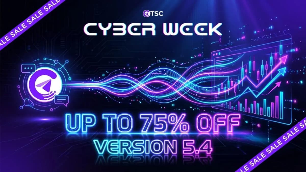 Telegram Signal Copier Launches Cyber Week Sale with Version 5.4 Update