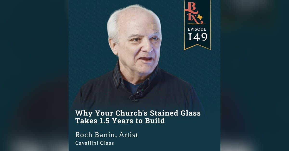 Cavallini & Co. Podcast Episode Details 18-Month Stained Glass Window Build Process